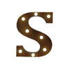 LED Metal Letter Lights Free Standing Hanging Marquee Event Party D?cor Letter S Deals499