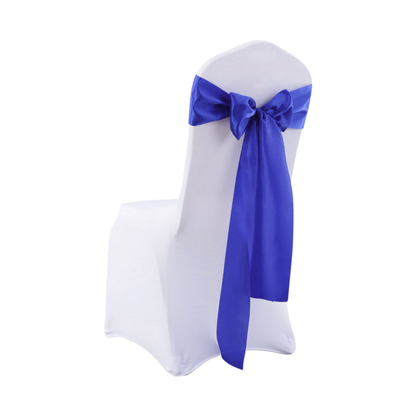 50x Satin Chair Sashes Cloth Cover Wedding Party Event Decoration Table Runner Deals499