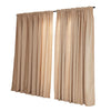 2X Blockout Curtains Curtain Living Room Window Buff 240CM x 230CM Deals499