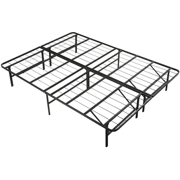 Levede Foldable Metal Bed Frame Mattress Base Platform Air BnB King Size Deals499