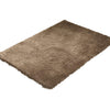 Ultra Soft Anti Slip Rectangle Plush Shaggy Floor Rug Carpet in Taupe 60x220cm Deals499