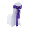 20x Satin Chair Sashes Cloth Cover Wedding Party Event Decoration Table Runner Deals499