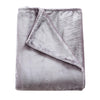 DreamZ 320GSM 220x240cm Ultra Soft Mink Blanket Warm Throw in Silver Colour Deals499