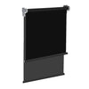 Modern Day/Night Double Roller Blinds Commercial Quality 60x210cm Black Black Deals499