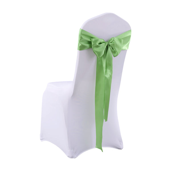 50x Satin Chair Sashes Cloth Cover Wedding Party Event Decoration Table Runner Deals499