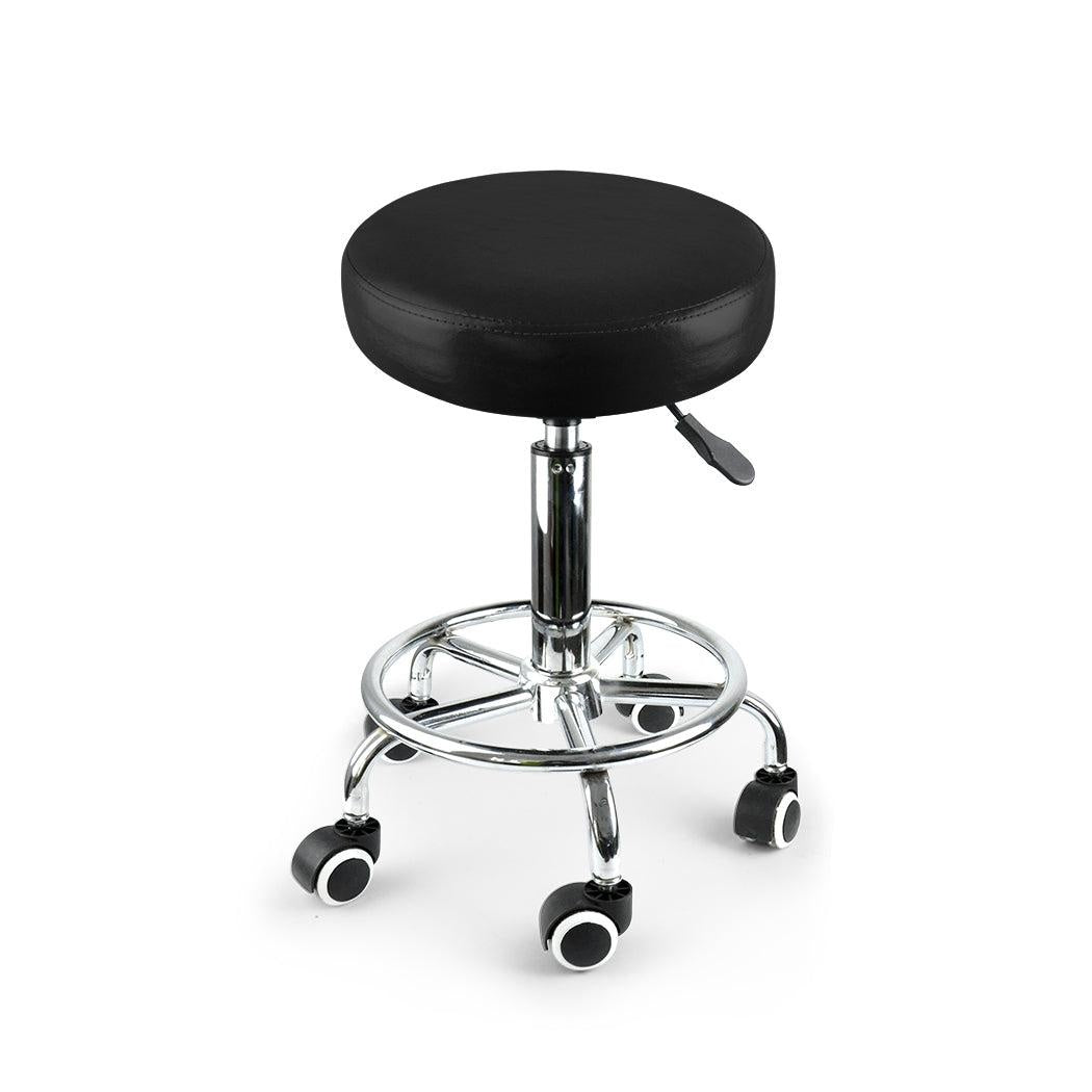 Levede Bar Stools Swivel Salon Office Chair Hairdressing Stool Barber Chairs Deals499