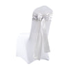 20x Satin Chair Sashes Cloth Cover Wedding Party Event Decoration Table Runner Deals499