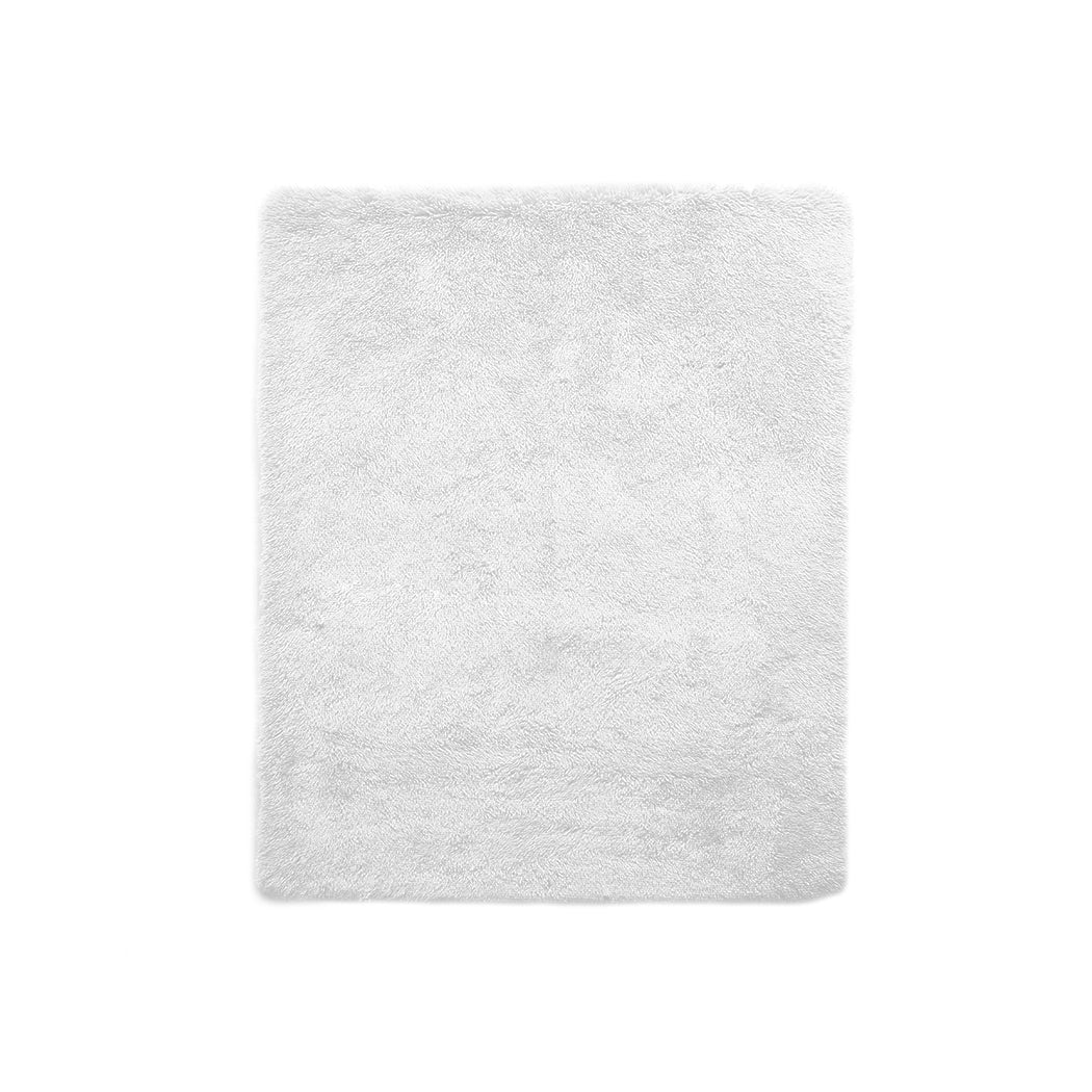 Designer Soft Shag Shaggy Floor Confetti Rug Carpet Home Decor 120x160cm White Deals499