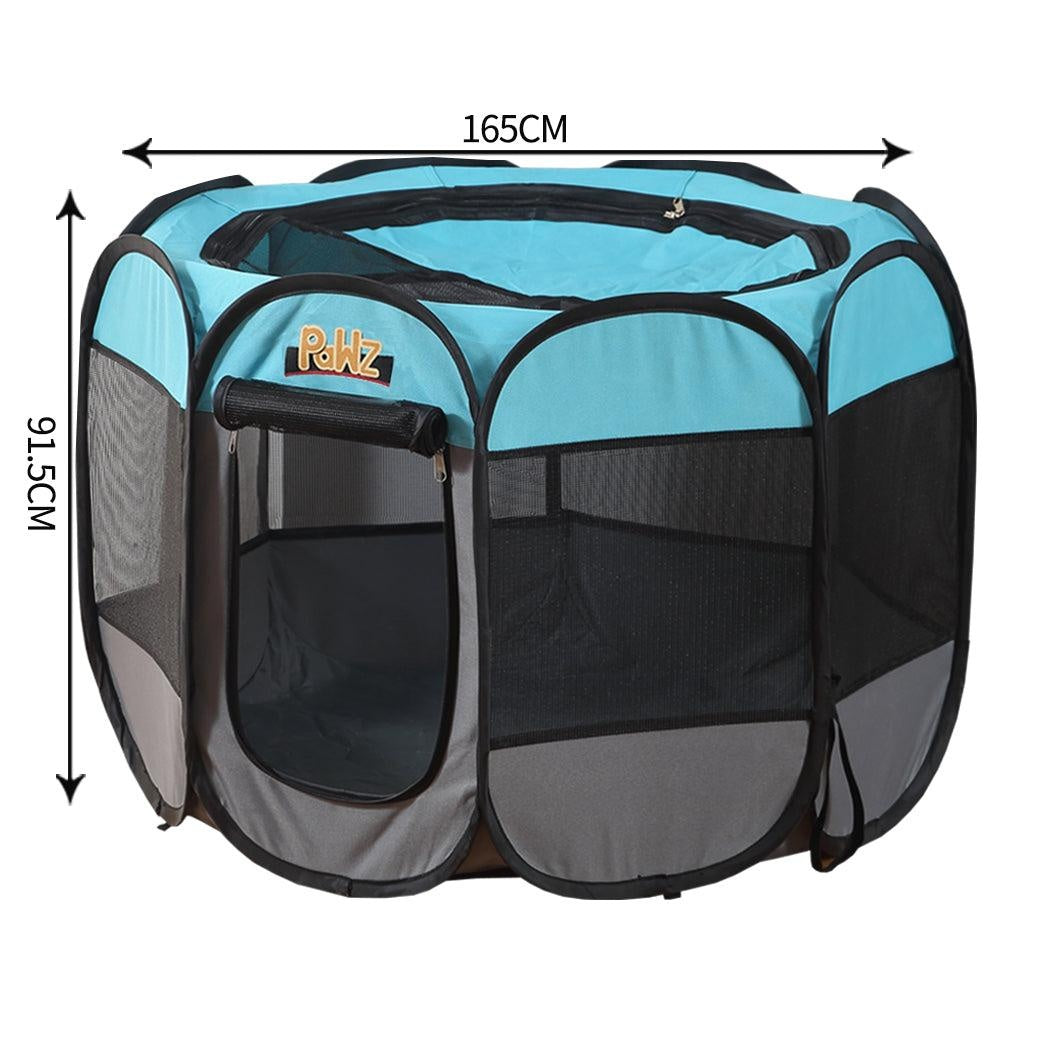 PaWz Dog Playpen Pet Play Pens Foldable Panel Tent Cage Portable Puppy Crate 62