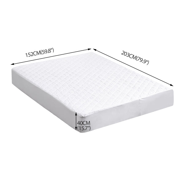 DreamZ Fully Fitted Waterproof Microfiber Mattress Protector in Queen Size Deals499