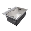 Stainless Steel Kitchen Sink Under/Topmount Sinks Laundry Single Bowl 440 X440MM Deals499