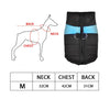 PaWz Dog Winter Jacket Padded Waterproof Pet Clothes Windbreaker Coat M Blue Deals499