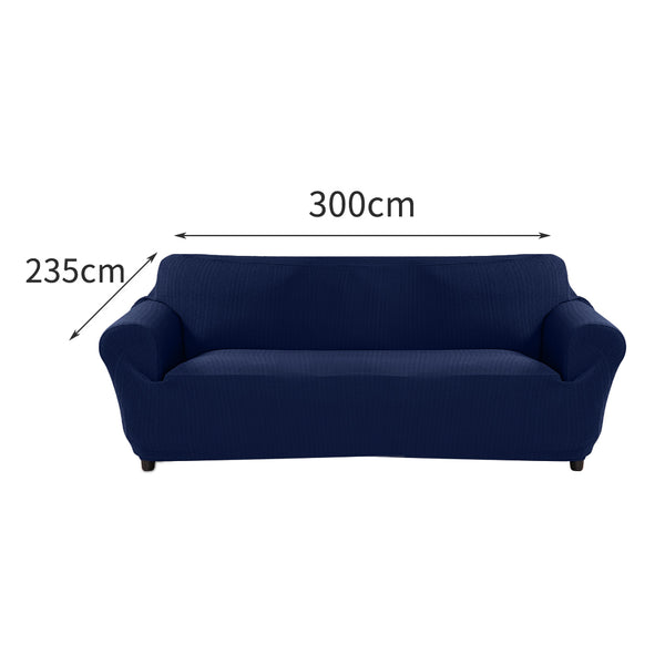 Sofa Cover Slipcover Protector Couch Covers 4-Seater Navy Deals499