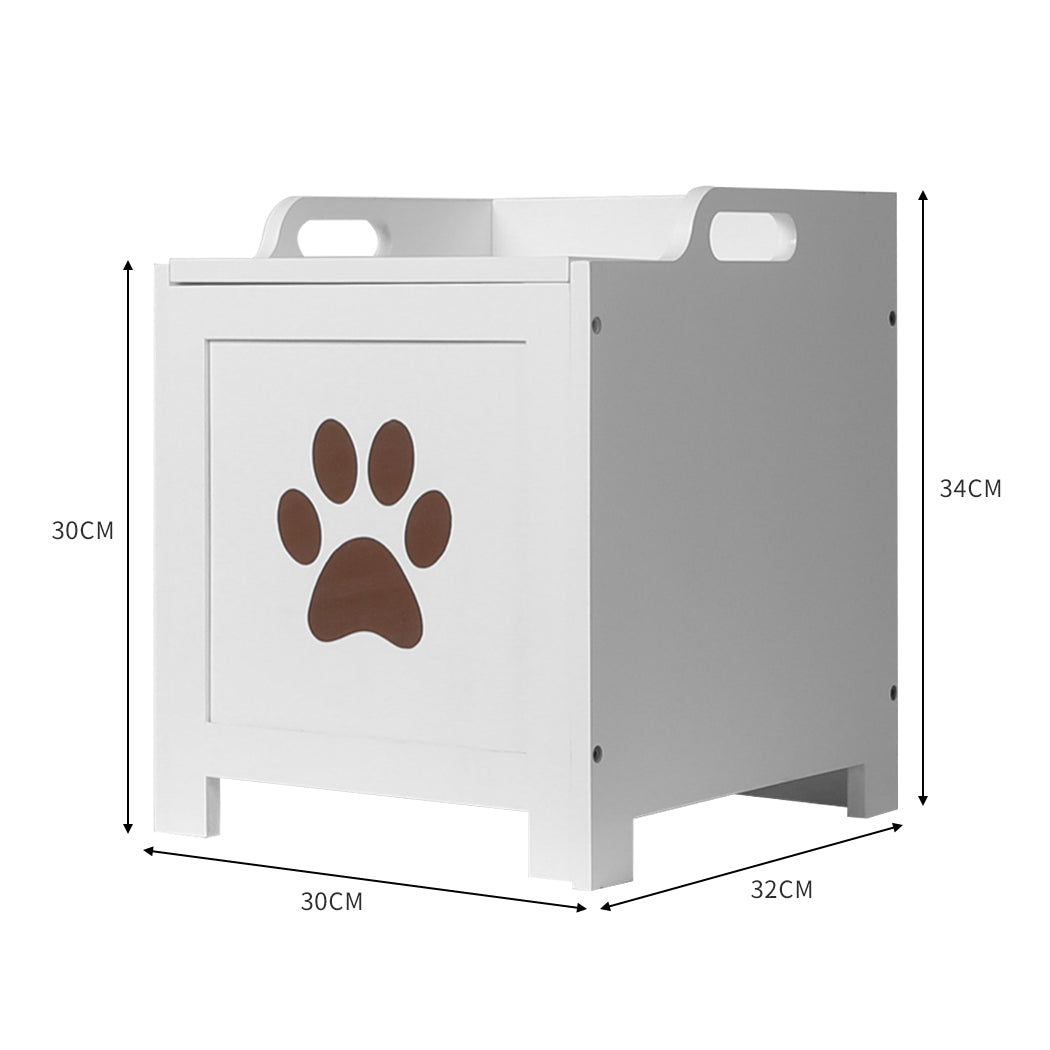 Pet Toy Box Storage Container Organiser Cabinet Indoor Dog Cat Climbing Deals499