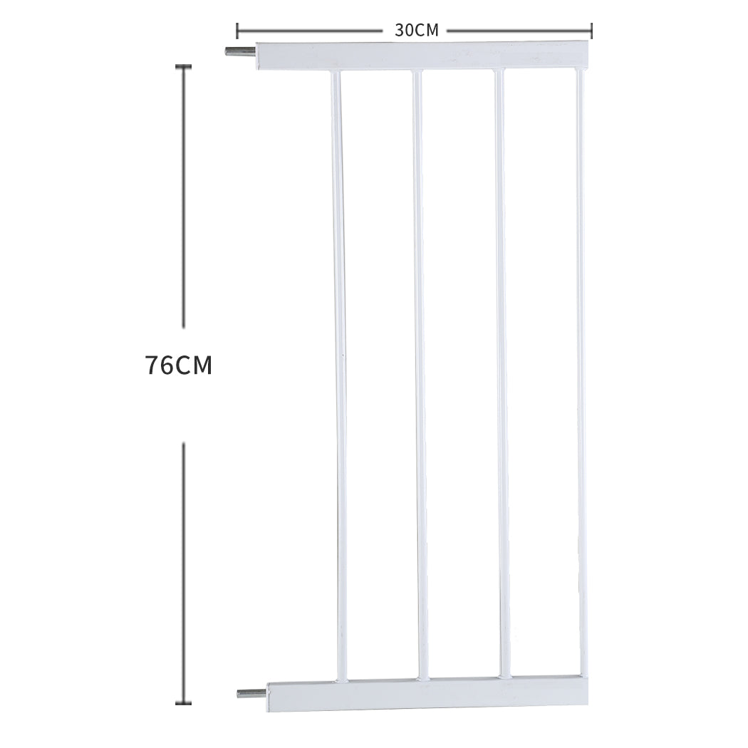 Baby Kids Pet Safety Security Gate Stair Barrier Doors Extension Panels 30cm WH Deals499