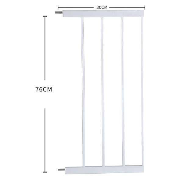 Baby Kids Pet Safety Security Gate Stair Barrier Doors Extension Panels 30cm WH Deals499