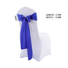 20x Satin Chair Sashes Cloth Cover Wedding Party Event Decoration Table Runner Deals499