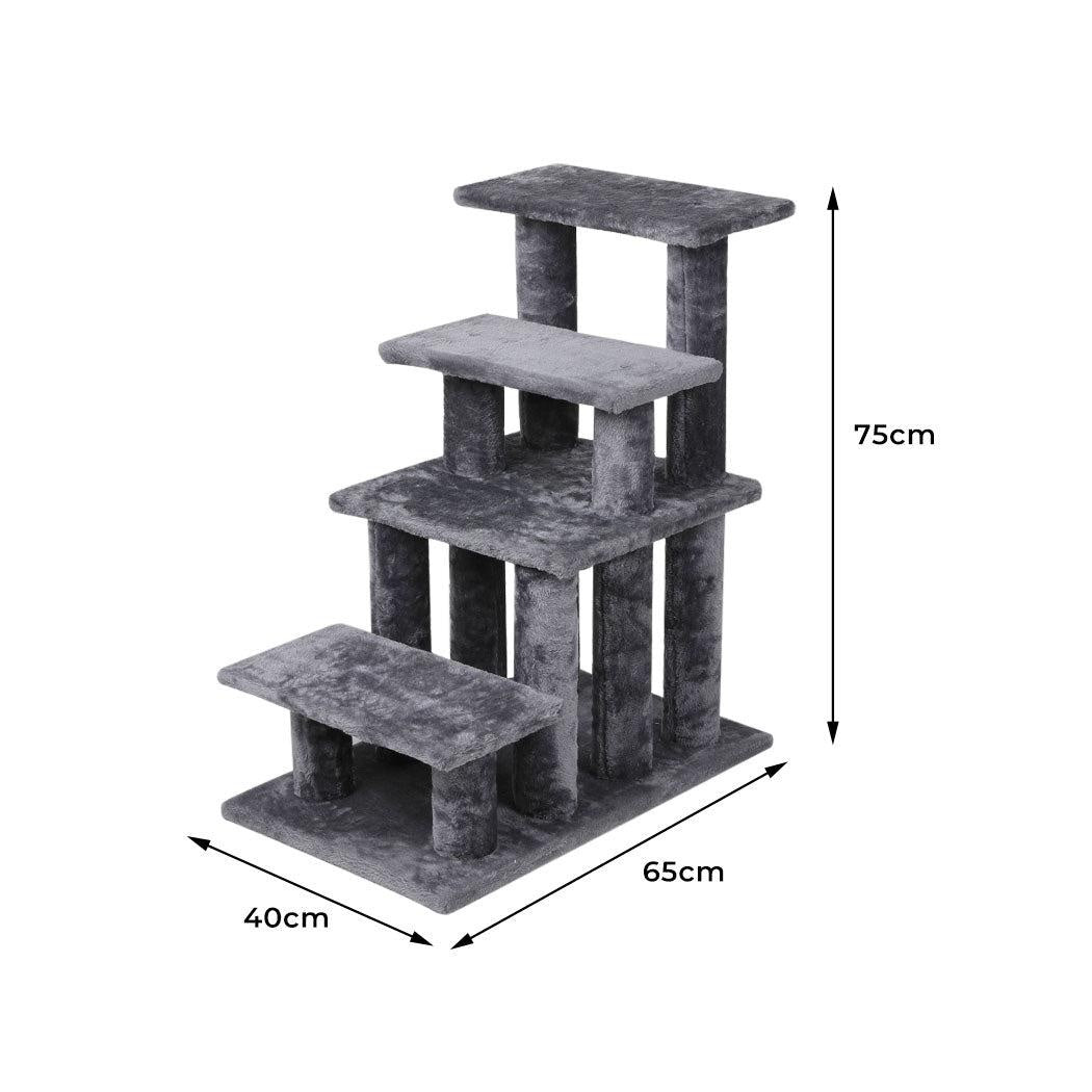 Cat Tree Beastie Scratching Post Pet Scratcher Condo Tower Scratcher Dog Climbing Grey Deals499