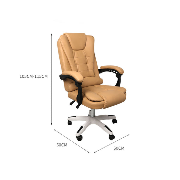 Gaming Chair Office Computer Seat Racing PU Leather Executive Racer Recliner Deals499