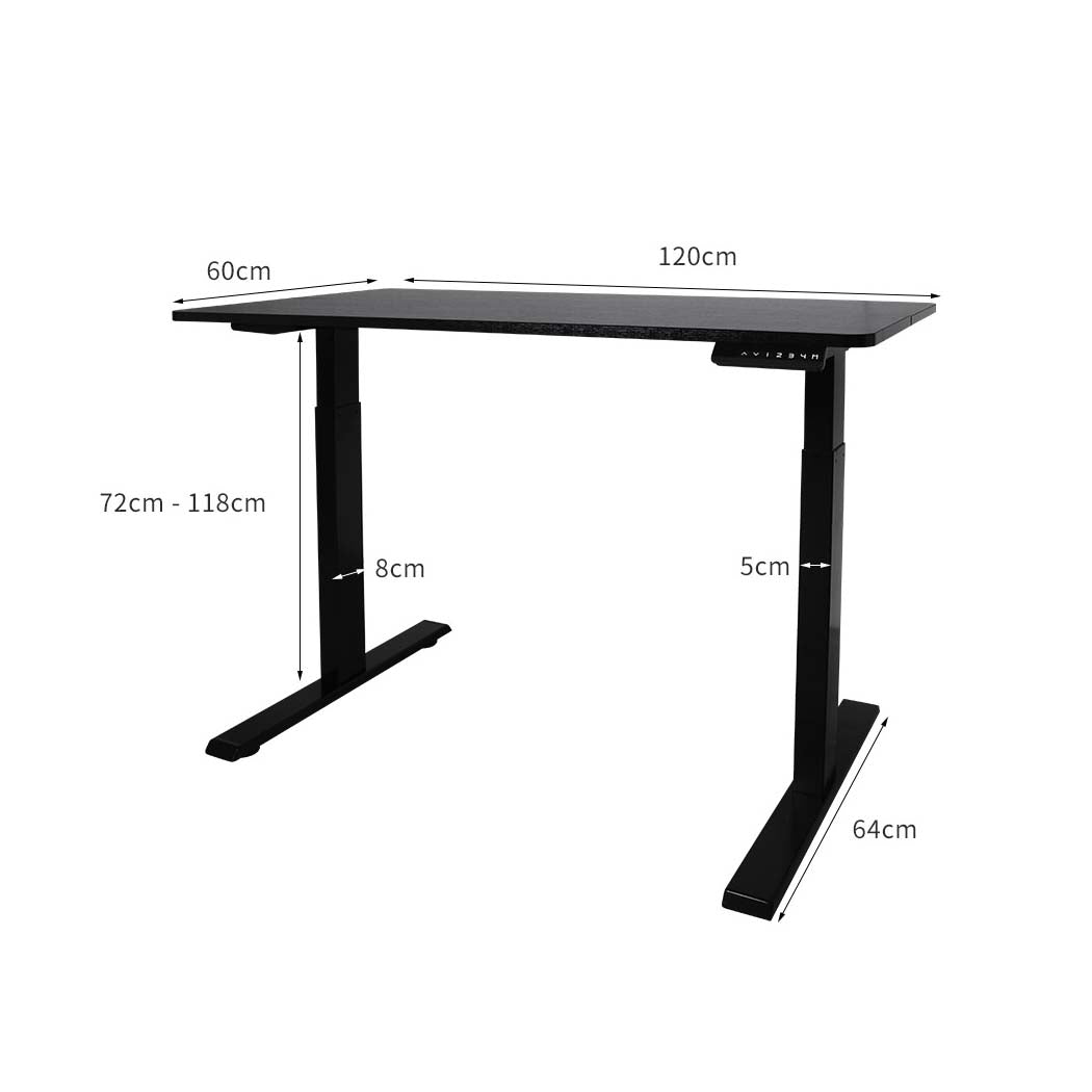 Office Computer Desk Height Adjustable Sit Stand Motorised Electric Table Riser Deals499