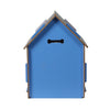 Wooden Dog House Pet Kennel Timber Indoor Cabin Medium Blue M Deals499