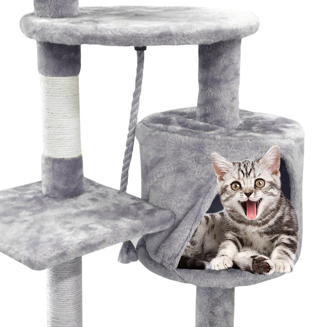 PaWz 1.1M Cat Scratching Post Tree Gym House Condo Furniture Scratcher Tower Deals499