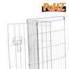 PaWz Pet Dog Playpen Puppy Exercise 8 Panel Enclosure Fence Silver With Door 36" Deals499