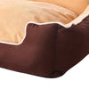 PaWz Pet Bed Dog Puppy Beds Cushion Pad Pads Soft Plush Cat Pillow Mat Brown L Deals499