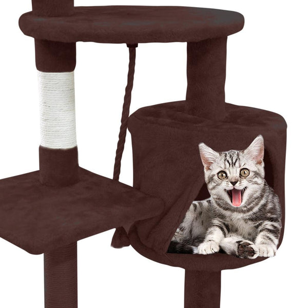 PaWz 1.1M Cat Scratching Post Tree Gym House Condo Furniture Scratcher Tower Deals499