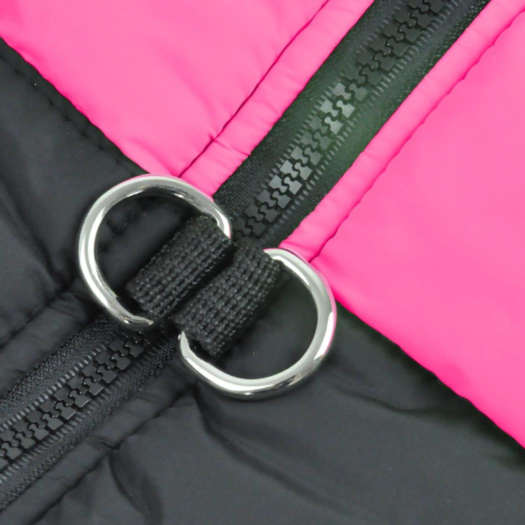 PaWz Dog Winter Jacket Padded Pet Clothes Windbreaker Vest Coat 5XL Pink Deals499