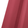 2x Blockout Curtains Panels 3 Layers Eyelet Room Darkening 180x230cm Burgundy Deals499