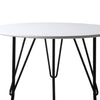 Office Meeting Table Dining Tables Round Desk Wooden Home Cafe Modern Desks 72cm Deals499