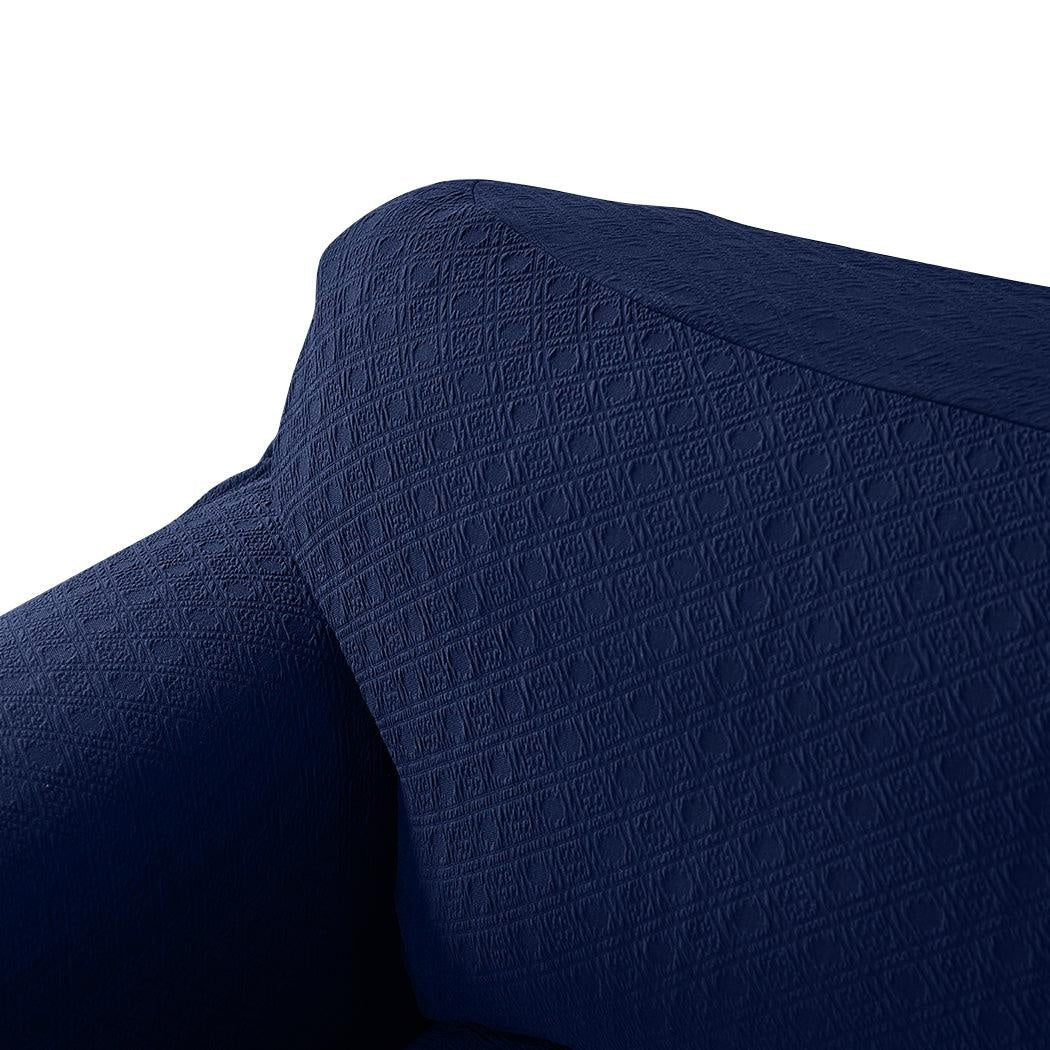 Sofa Cover Slipcover Protector Couch Covers 4-Seater Navy Deals499