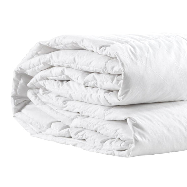 DreamZ 700GSM All Season Goose Down Feather Filling Duvet in Single Size Deals499