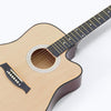 BoPeep 38 Inch Wooden Folk Acoustic Guitar Classical Cutaway Steel String w/ Bag Deals499