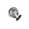 40mm 10Pack Clear Crystal Glass Door Pull Knobs Knob Drawer Handle Cabinet +Screw Deals499