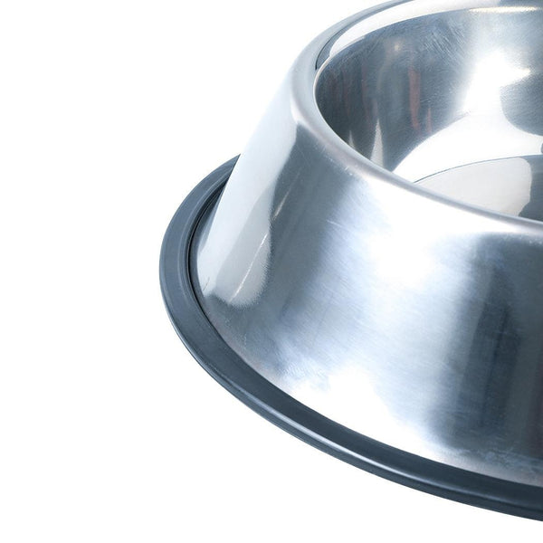 PaWz Pet Bowl Stainless Steel Non Tip Slip Dog Cat Puppy Water Food Feeder Dish Deals499