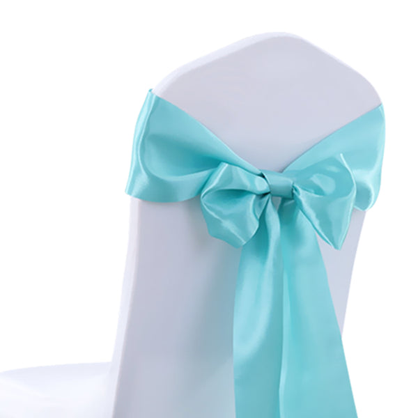 50x Satin Chair Sashes Cloth Cover Wedding Party Event Decoration Table Runner Deals499