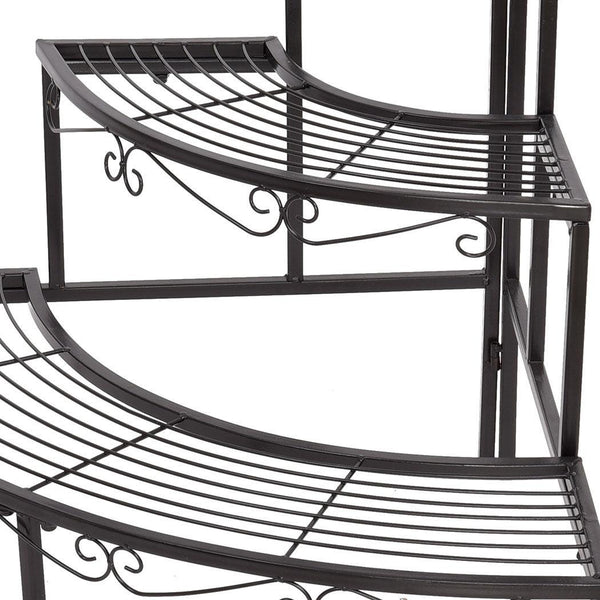 2x Levede Outdoor Indoor Plant Stand Garden Metal 3 Tier Planter Corner Shelf Deals499