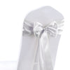 20x Satin Chair Sashes Cloth Cover Wedding Party Event Decoration Table Runner Deals499