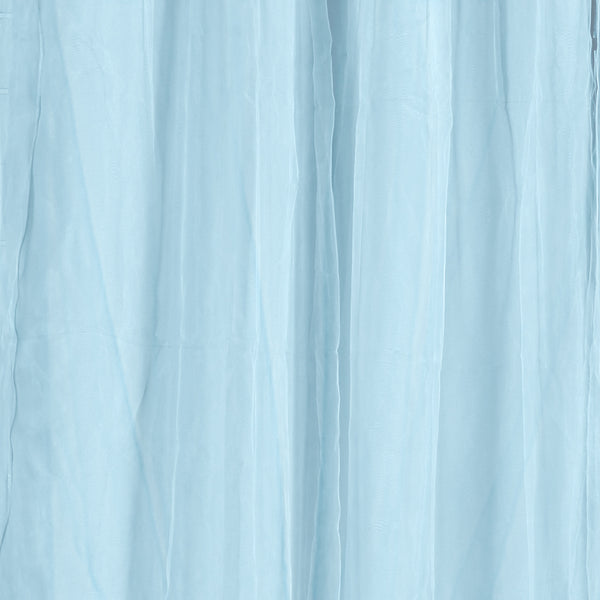 2x Blockout Curtains Panels 3 Layers with Gauze Darkening 240x213cm Turquoise Deals499