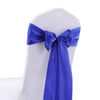 20x Satin Chair Sashes Cloth Cover Wedding Party Event Decoration Table Runner Deals499