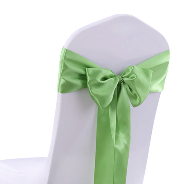 20x Satin Chair Sashes Cloth Cover Wedding Party Event Decoration Table Runner Deals499