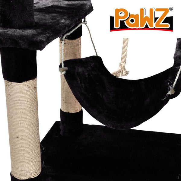 PaWz 1.83M Cat Scratching Post Tree House Condo Furniture Scratcher Dark Brown Deals499