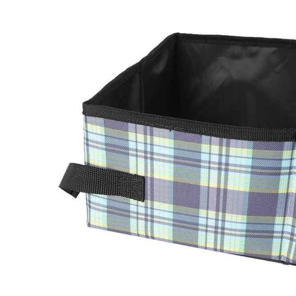 Cat Litter Box Foldable Large Kitty Litter Toilet Folding Tray Basin Mat Plaid Deals499