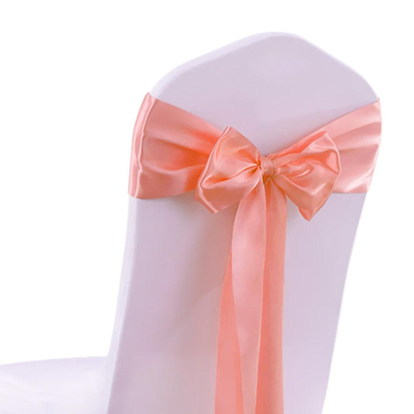 20x Satin Chair Sashes Cloth Cover Wedding Party Event Decoration Table Runner Deals499