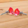 16 Pcs Red Crystal Knobs Diamond 40mm Diameter Door Cabinet Handle Deals499