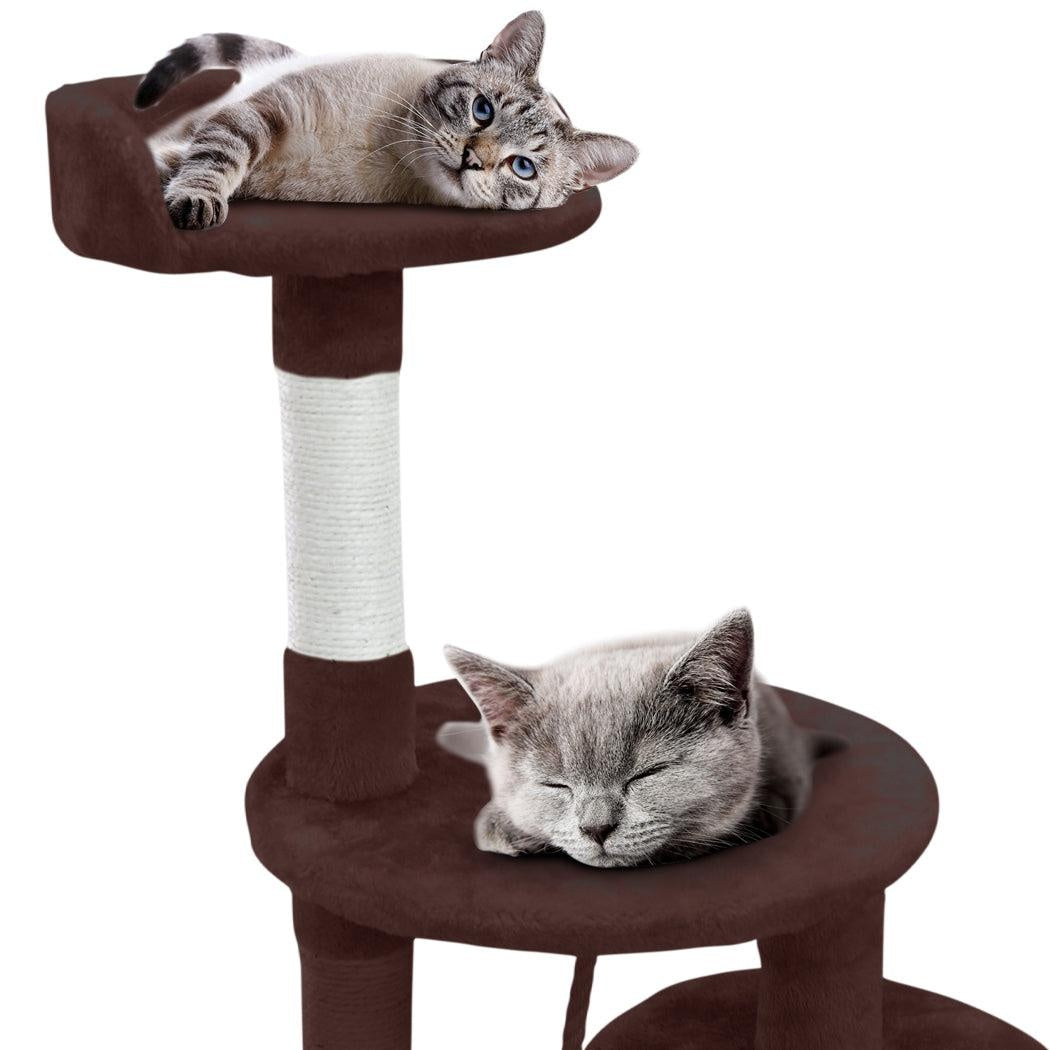 PaWz 1.1M Cat Scratching Post Tree Gym House Condo Furniture Scratcher Tower Deals499