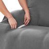 Sofa Cover Recliner Chair Covers Protector Slipcover Stretch Coach Lounge Grey Deals499