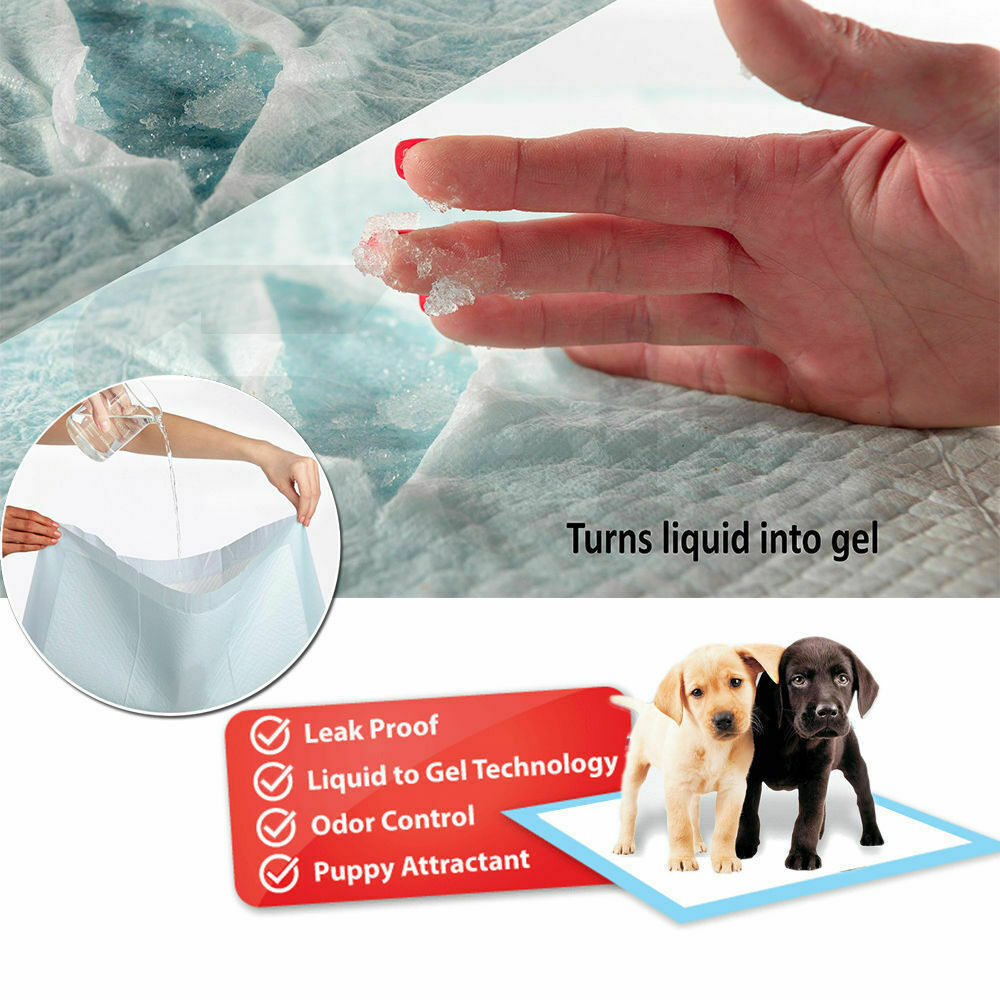 PaWz 400pcs 60x60cm Puppy Pet Dog Indoor Cat Toilet Training Pads Absorbent New Deals499